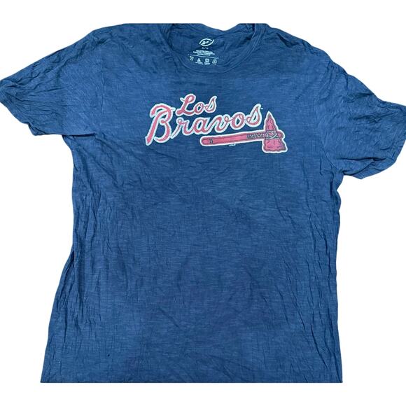 Vintage Tees - MLB Atlanta Braves "Los Bravos" Graphic Tee*SZ XL - Picture 1 of 5